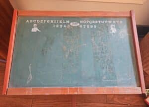 Vintage-Childs-Chalkboard-School-Desk-second-image