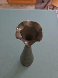 Vintage-Etched-Brass-Vase-second-image