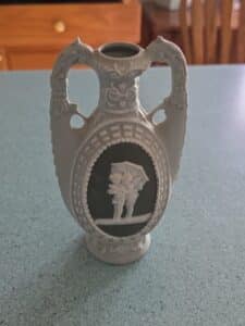 Wedgwood-Style-Jasperware-Cameo-Vase