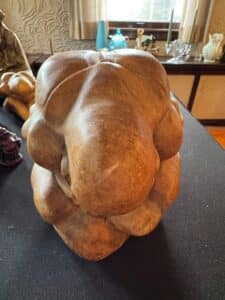 Weeping-Buddha-Wood-Sculpture