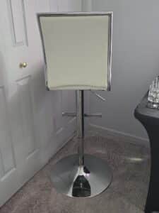 White-Faux-Leather-Swivel-Bar-Stool-third-image