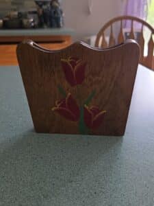 Wooden-Letter-Holder
