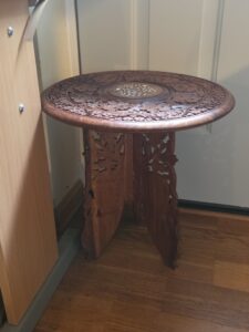 Anglo-Indian-Carved-Wood-Accent-Table-second-image