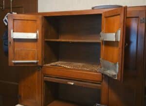 Antique-Oak-Hoosier-Cabinet-by-Sellers-third-image