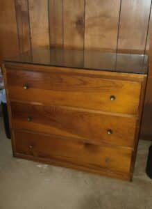 Vintage-Oak-Dresser-with-Glass-Top