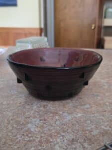 Amethyst-glass-berry-bowl