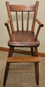 Antique-Spindle-Back-Windsor-High-Chair