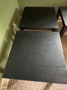 Black-Parsons-End-Table