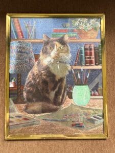 Cat-in-Art-Studio-Print