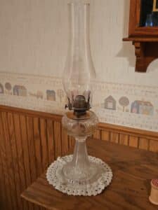 Clear-Glass-Oil-Lamp