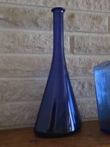 Cobalt-blue-glass-bottle-vase