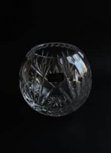 Cut-Crystal-Rose-Bowl