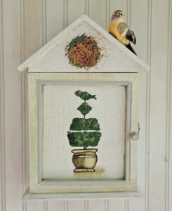Folk-Art-Birdhouse-Cabinet