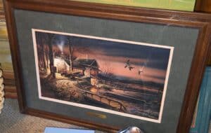 Framed-Terry-Redlin-Hunters-Haven-Print