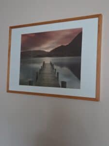 Framed-Ullswater-Jetty-Photograph