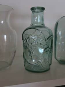 Green-glass-grape-decanter