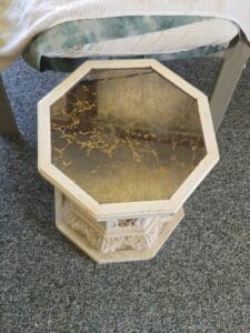 Hollywood-Regency-Octagonal-Pedestal-Table-second-image