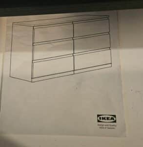 IKEA-Malm-Black-Drawer-Dresser-second-image