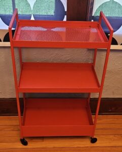 IKEA-NISSAFORS-Red-Utility-Cart