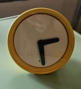 IKEA-Stolpa-Yellow-Alarm-Clock