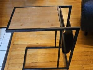 Industrial-C-Table-with-Magazine-Holder