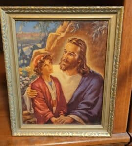 Jesus-and-a-Young-Boy-Painting