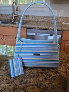 Kate-Spade-Striped-Shoulder-Bag-with-Pouch