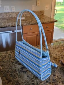 Kate-Spade-Striped-Shoulder-Bag-with-Pouch-second-image