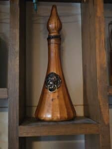 Leather-Wrapped-Lion-Decanter