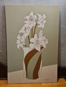 Marushka-Lily-Painting