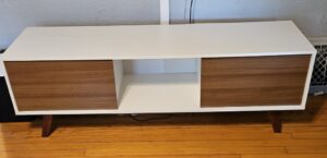 Mid-Century-Modern-White-Walnut-TV-Stand