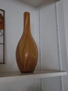 Murano-Style-Swirl-Art-Glass-Vase