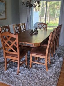 Oak-Dining-Set-with-Slate-Inlay