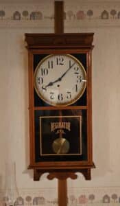 Oak-Regulator-Wall-Clock