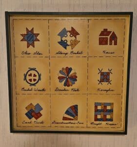 Quilt-Block-Sampler-Wall-Art