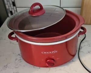 Red-Crock-Pot-Slow-Cooker