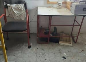 Rolling-utility-work-chair