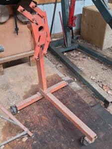 Rotating-Engine-Stand