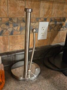 Stainless-Steel-Paper-Towel-Holder-with-Tension-Arm