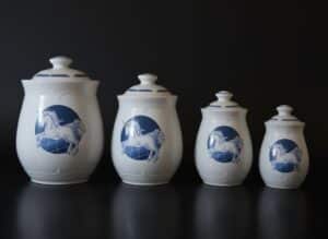 Unicorn-Ceramic-Canister-Set
