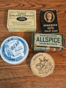 Vintage-Apothecary-Household-Tins-Lot