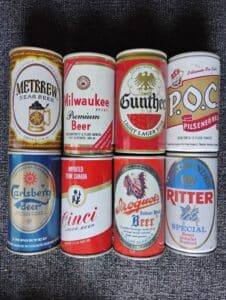 Vintage-Beer-Can-Collection