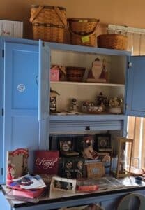 Vintage-Blue-Hoosier-Cabinet