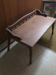 Vintage-Colonial-Spindle-Back-Bench-second-image