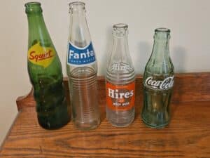 Vintage-Soda-Bottles-Set