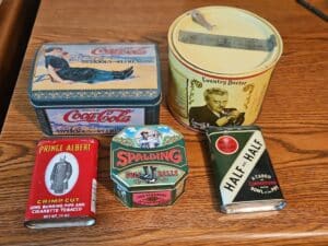 Vintage-Tobacco-Tins-Collection