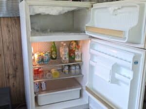 Vintage-White-Two-Door-Refrigerator-second-image