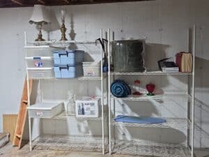 White-wire-storage-shelving