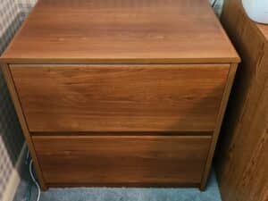 Wooden-Two-Drawer-Filing-Cabinet