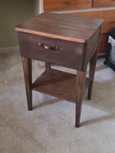 Wooden-bedside-table